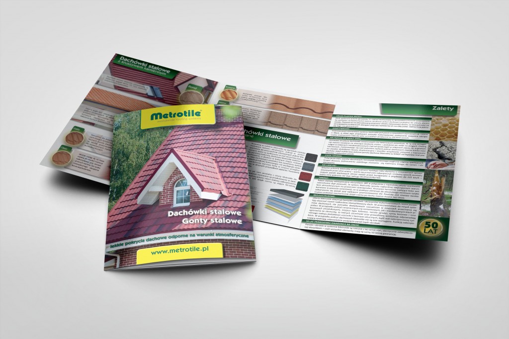 3xA4 Tri-Fold Brochure Mock-up 08